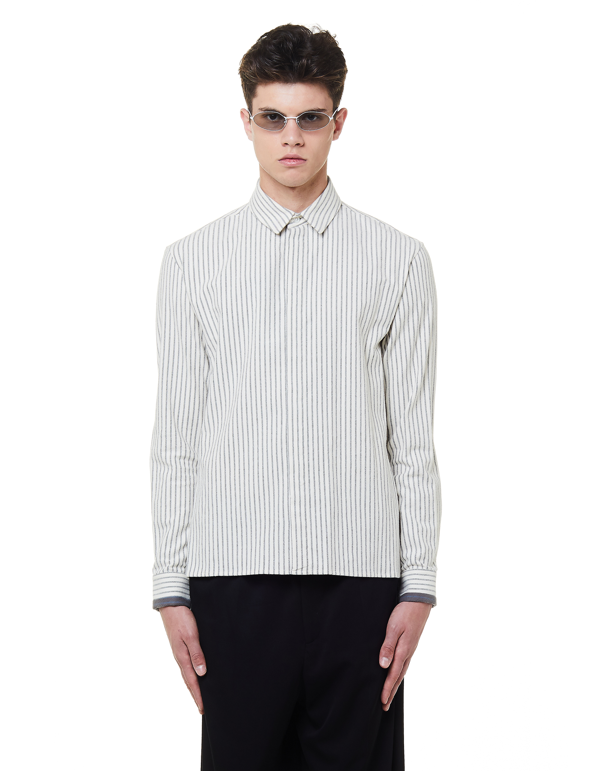 Haider-Ackermann-Striped-White
