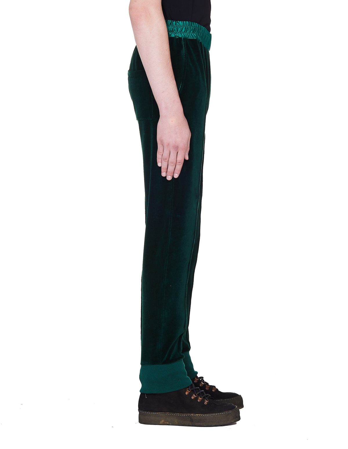 Haider Ackermann Velvet Trousers - Green | Garmentory