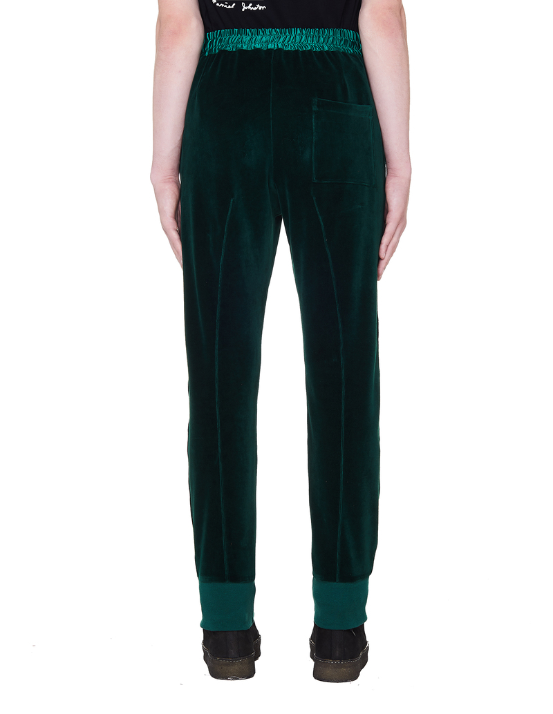 Haider Ackermann Velvet Trousers - Green | Garmentory