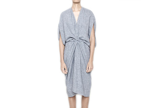 7115 BY SZEKI KIMONO STRIPED DRESS 7115 BY SZEKI KIMONO STRIPED DRESS