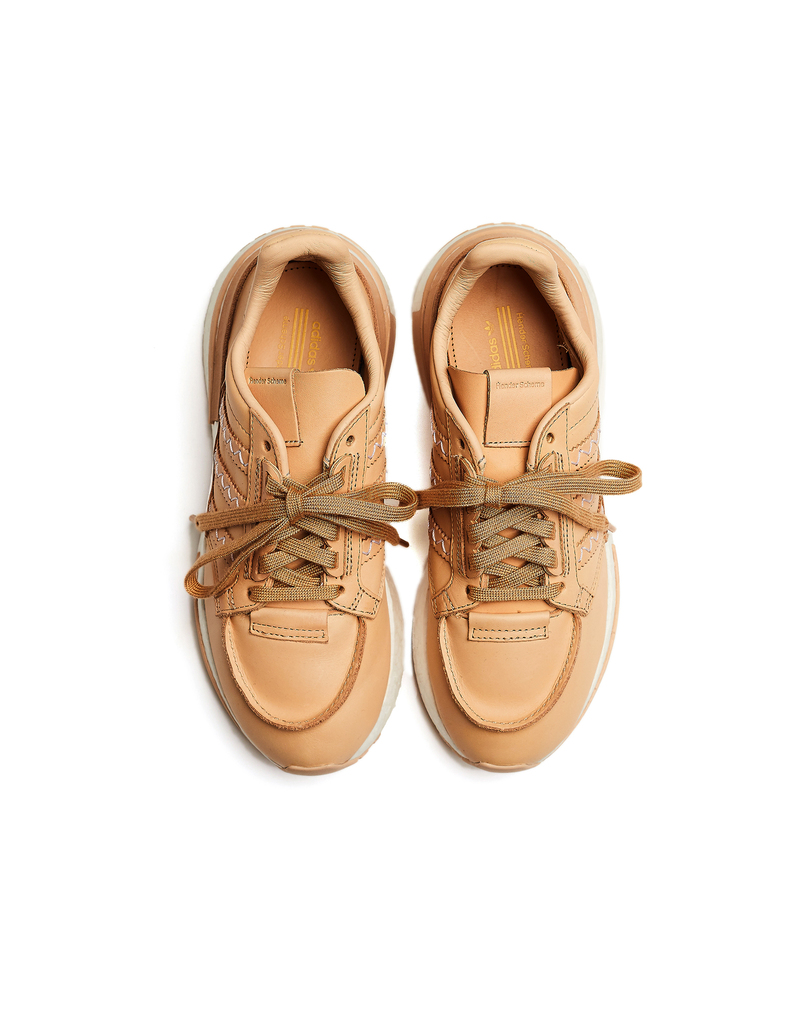 Hender Scheme Adidas ZX 500 RM Leather Sneakers Beige Garmentory
