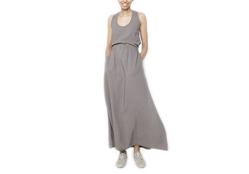 7115 BY SZEKI RACERBACK MAXI DRESS - GREY 7115 BY SZEKI RACERBACK MAXI DRESS - GREY