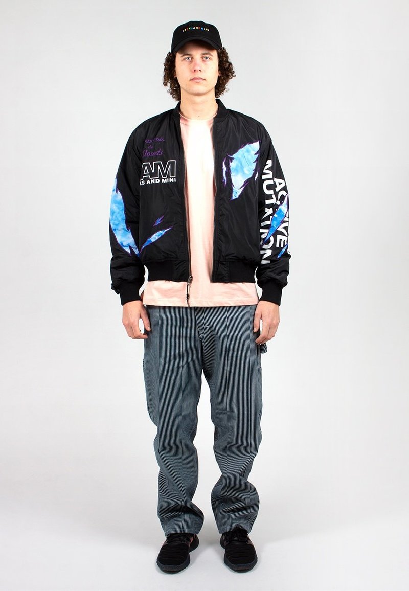Perks and Mini Beyonde Bomber Jacket - black | Garmentory