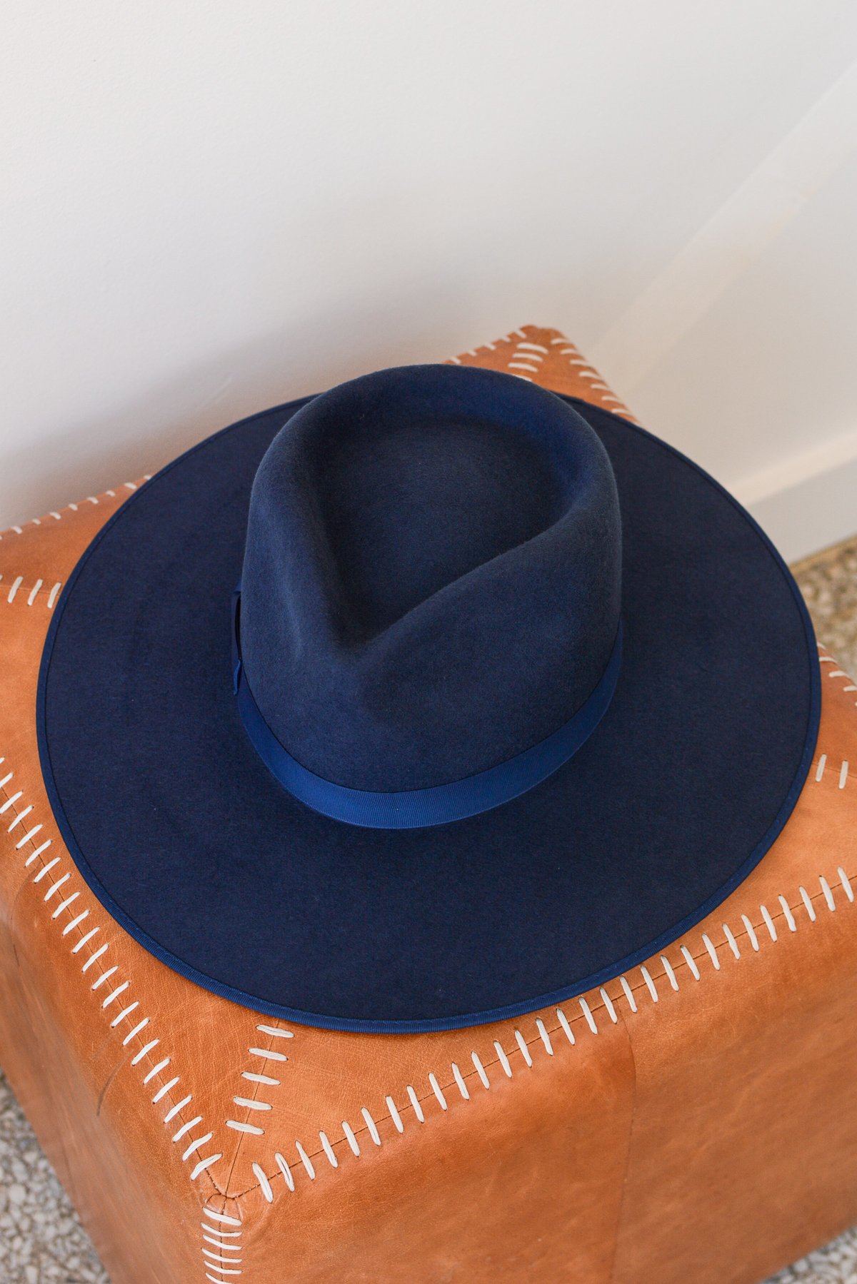 Lack of Color Rancher Hat - Navy - Image 2 of 2