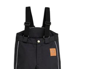Kids Mini Rodini K2 Winter Trousers - Black | Garmentory