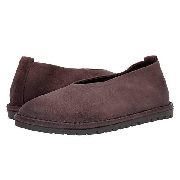 Marsèll Gomme Ballerina Flats - Dark Brown | Garmentory