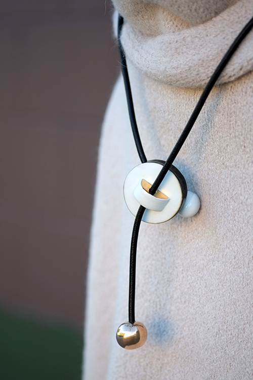 Jujumade disc necklace Jujumade disc necklace