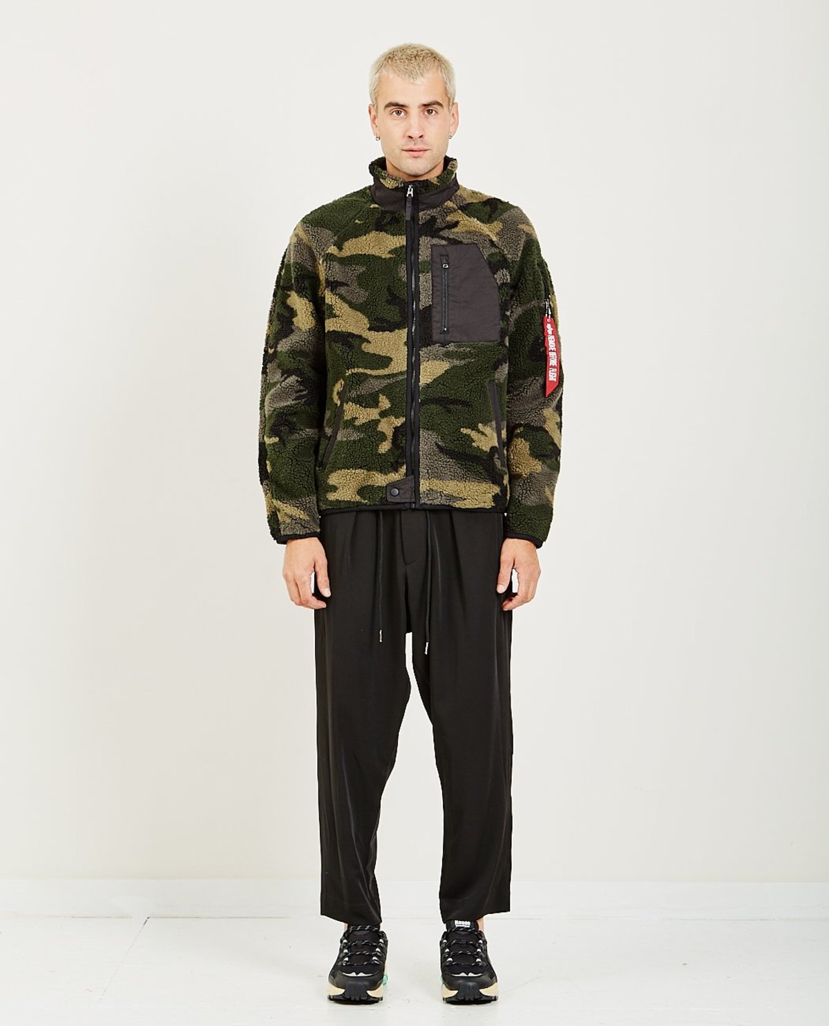ALPHA INDUSTRIES RIDGE UTILITY JACKET CAMO Garmentory