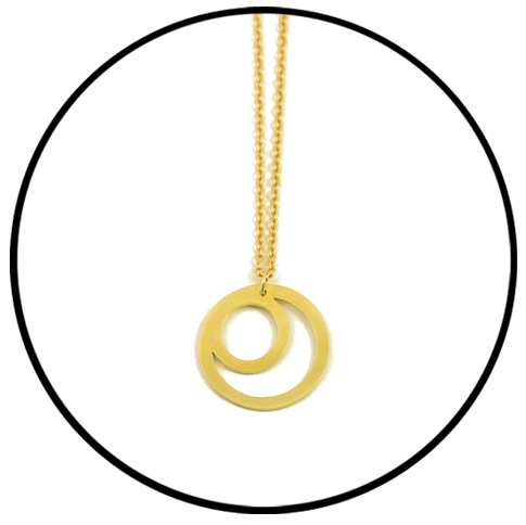 Wasted Effort ECLIPSE NECKLACE Wasted Effort ECLIPSE NECKLACE