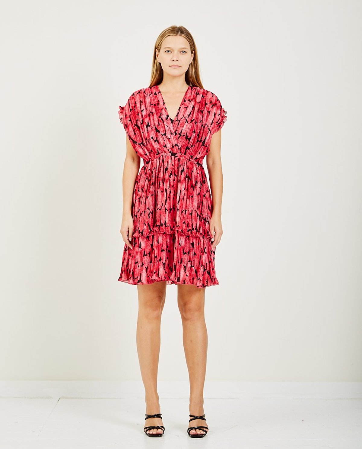 kenzo pleated dress KENZO Pleated Crepe Maxi Dress ( Size 34- 2 US)