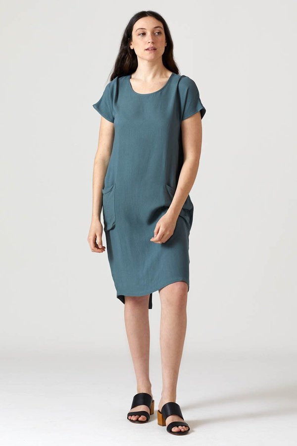 North Of West Cocoon Dress - Deep Forest | Garmentory North Of West Cocoon Dress - Deep Forest | Garmentory