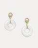 Cled Opening Torus Earrings - Thumbnail 6