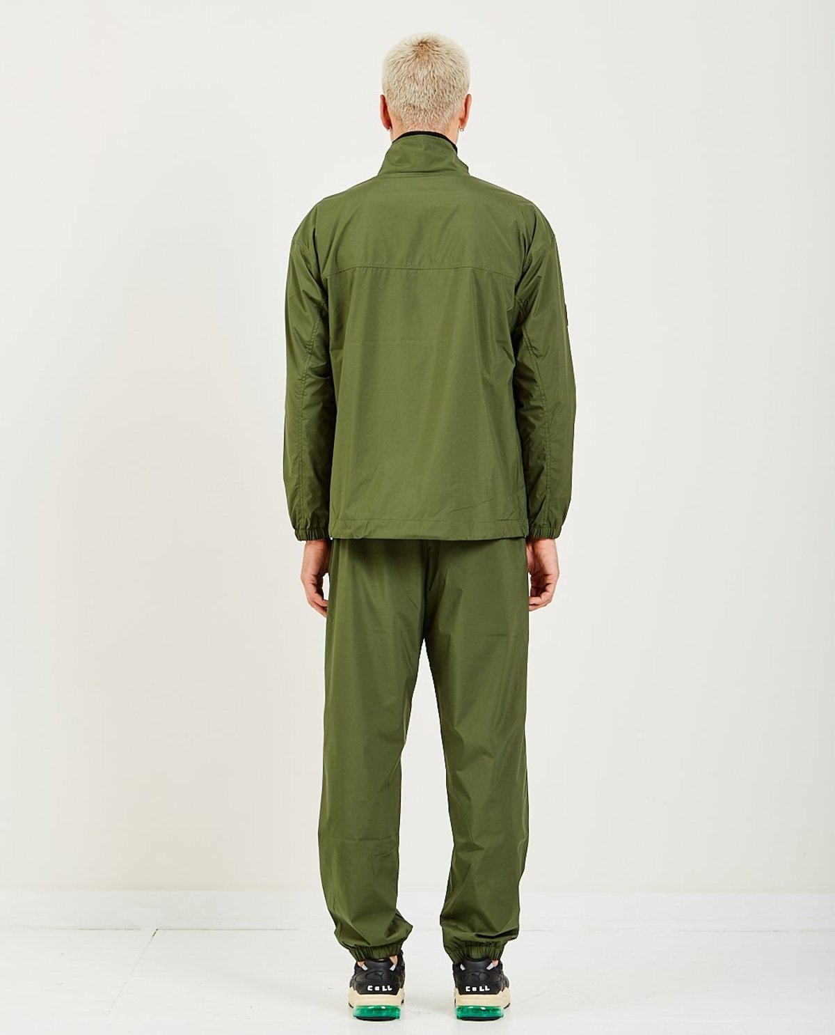Wood Wood LENNY TRACK JACKET - DARK GREEN | Garmentory