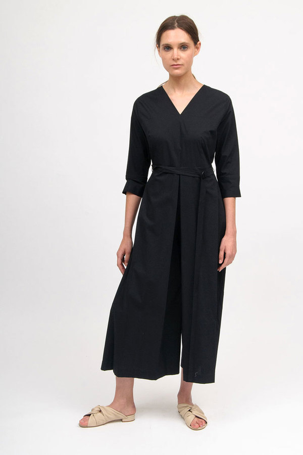 three quarter jumpsuit