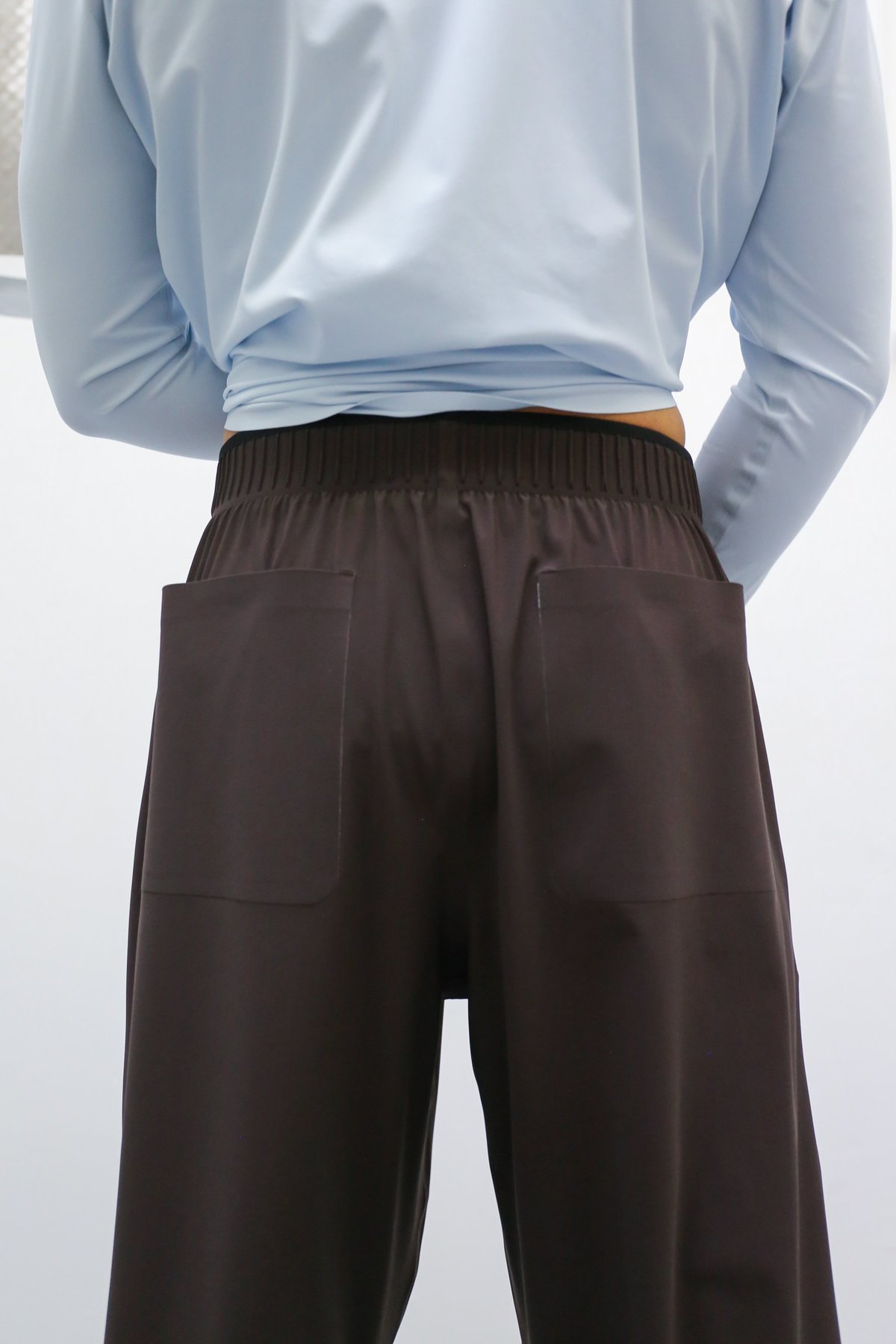 GR10K ULTRASONIC Bonded Trouser - brown | Garmentory
