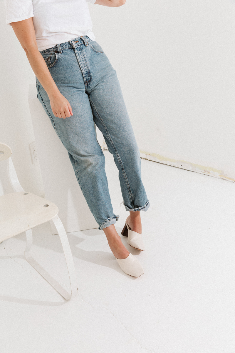 Mari Giudicelli Auro Mule - Off White | Garmentory