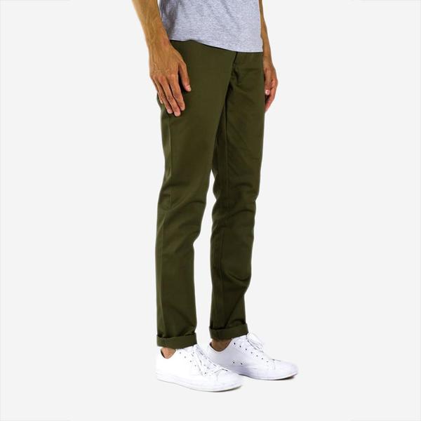 Bon Vivant Keenan Heavyweight Slim Chino - Olive Green Bon Vivant Keenan Heavyweight Slim Chino - Olive Green