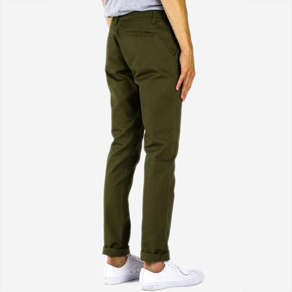 Bon Vivant Keenan Heavyweight Slim Chino - Olive Green Bon Vivant Keenan Heavyweight Slim Chino - Olive Green