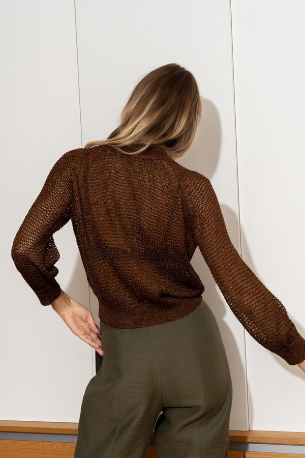 MILA ZOVKO JONI Sweater - Chocolate