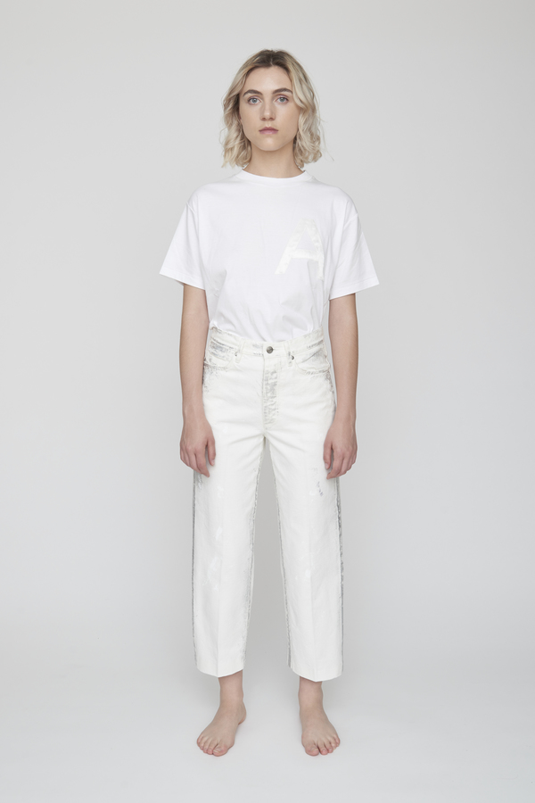 Unisex Tanaka DAD JEAN CROP TROUSERS - GINTSUGI Unisex Tanaka DAD JEAN CROP TROUSERS - GINTSUGI