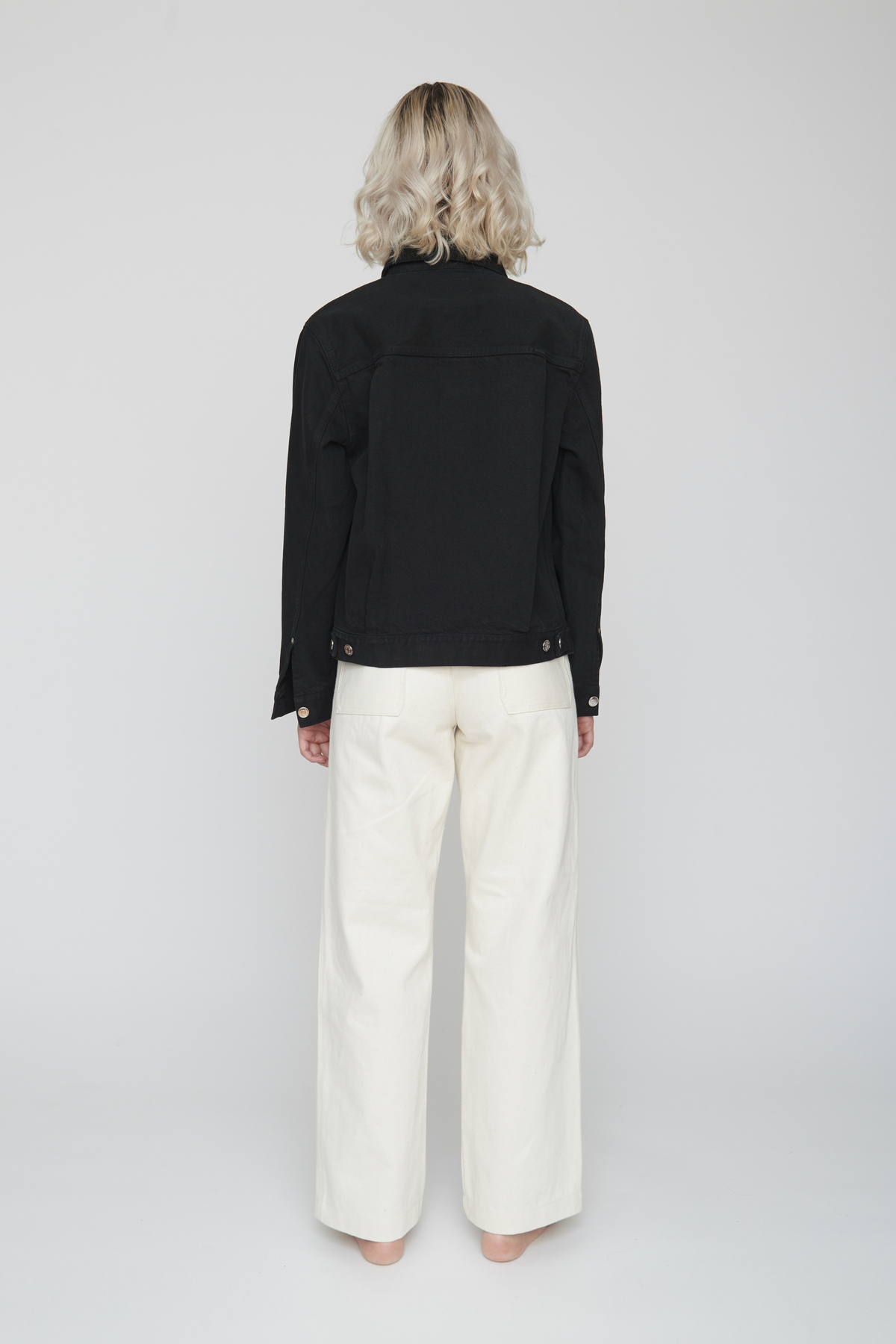 UNISEX Tanaka 1. 2. 3. JEAN JACKET - JET BLACK | Garmentory
