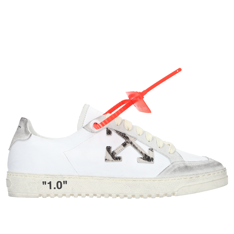 【OFF‐WHITE】Off Exact Skte Ss T Sn99 関税送料込 Off-White Out Of Office low-top Sneakers | White | FARFETCH