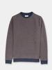 Oliver Spencer Robin Crew - Navy/Beige - Thumbnail 3
