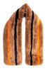 Kule Monroe Faux Fur Scarf - Camel - Thumbnail 2