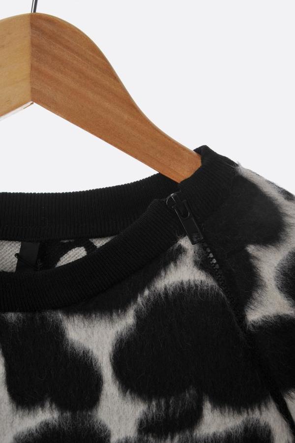 Sara Lanzi Floral Jacquard Pullover