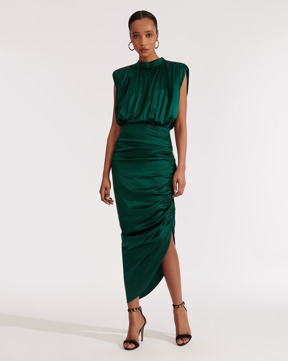 slim fit dress slacks Kendall Jenner Green Hosts The Launch of 818 Tequila 2023 Dress