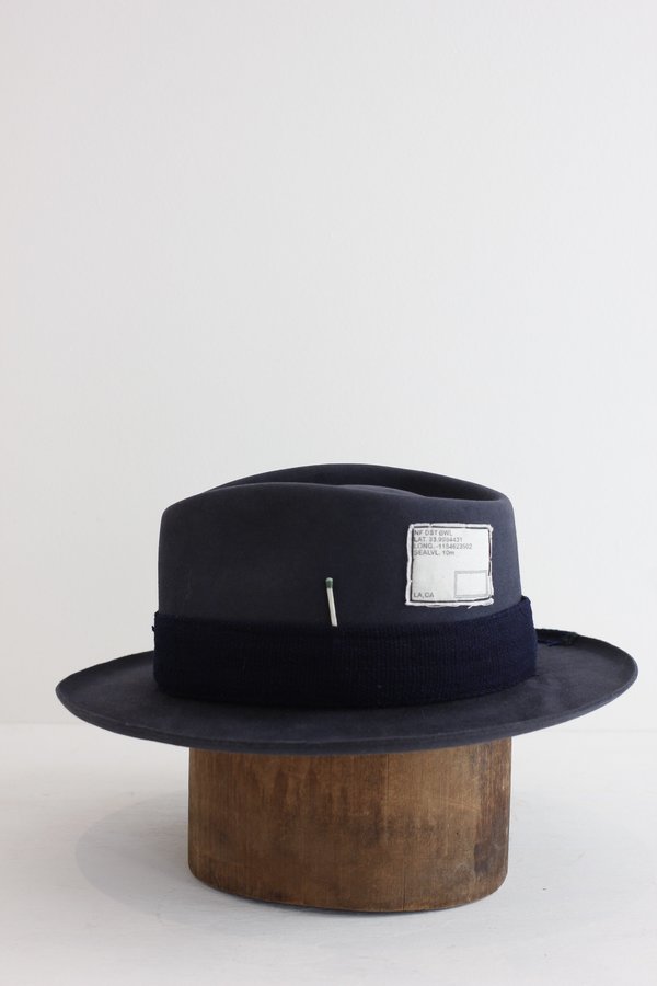 Nick Fouquet Dust Bowl Hat - Navy | Garmentory