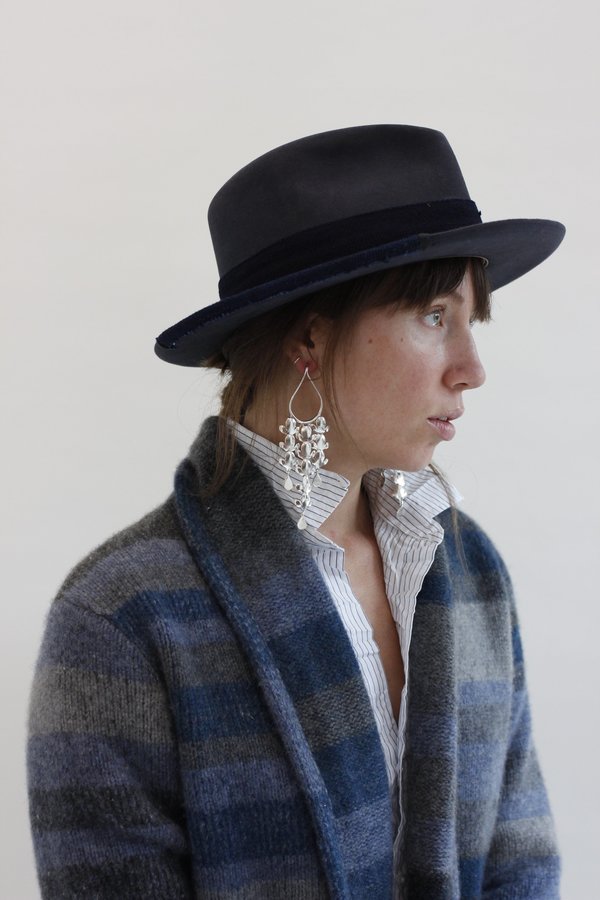 Nick Fouquet ビーバーハット　ネイビー Nick Fouquet Dust Bowl Hat - Navy | Garmentory