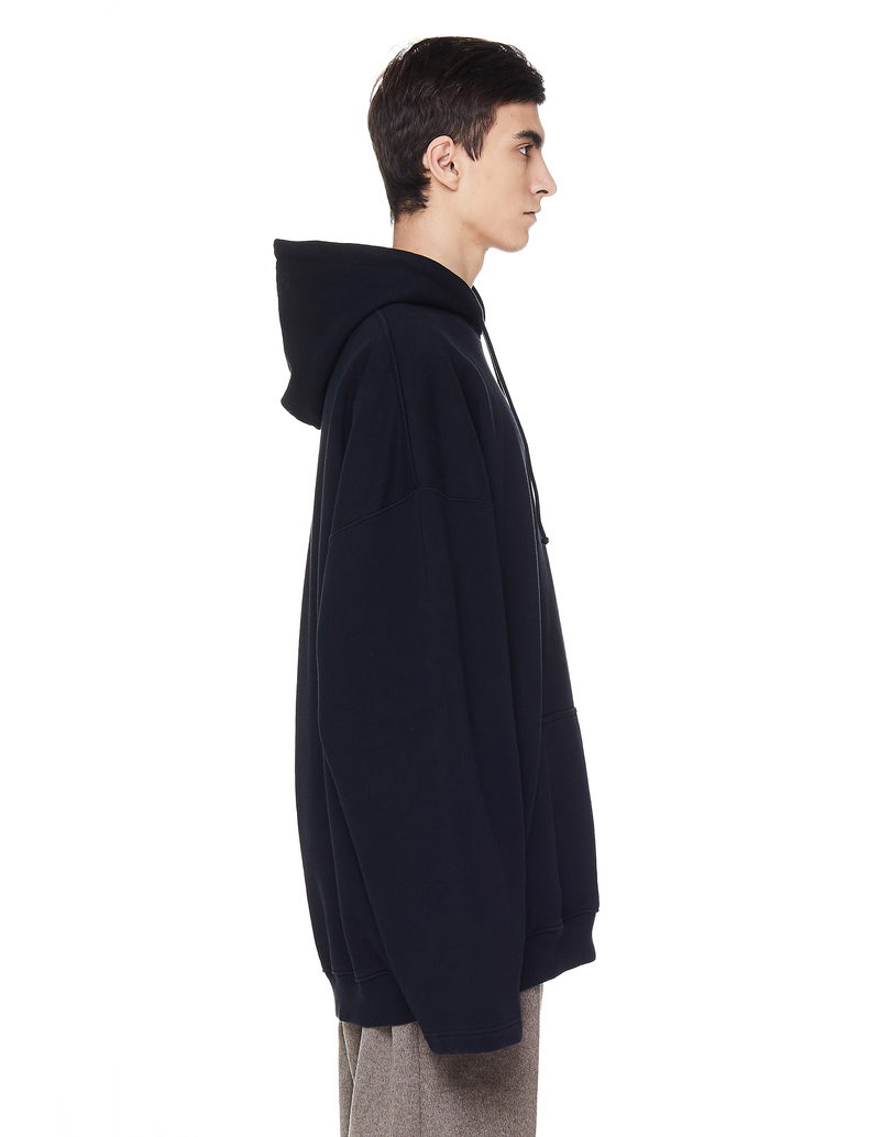 Vetements Cotton Incognito Hoodie - Black | Garmentory