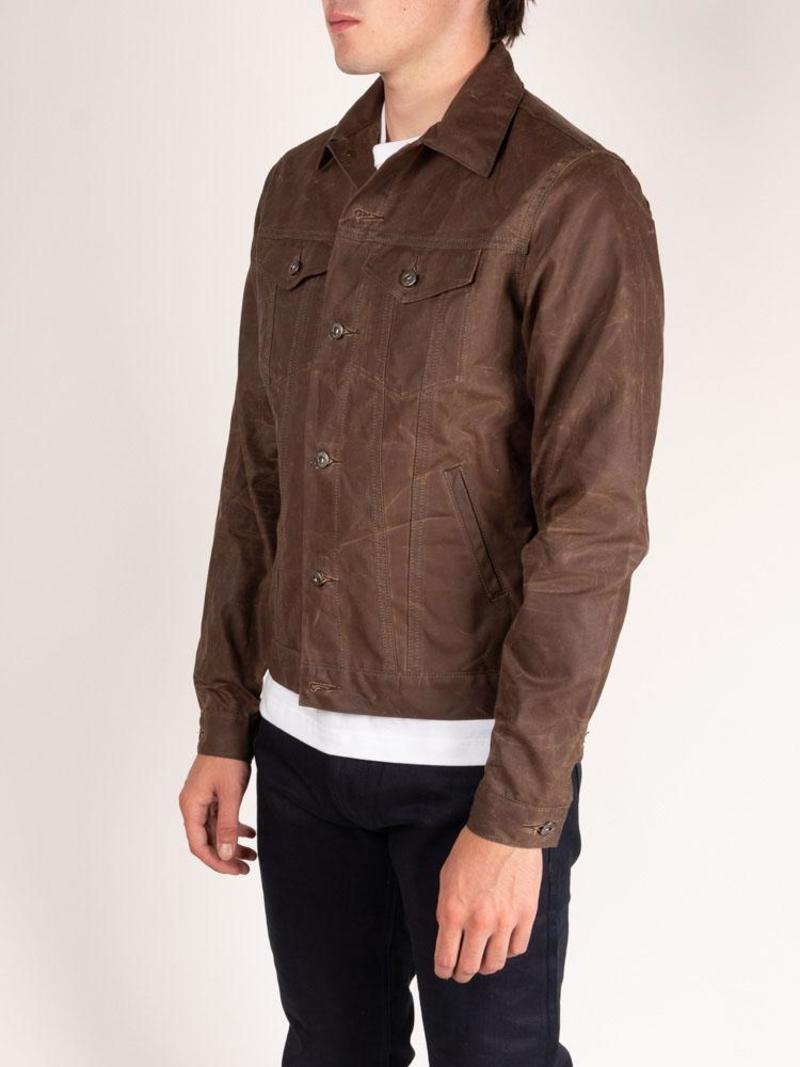 3Sixteen Type 3s Field Tan Waxed Canvas Jacket