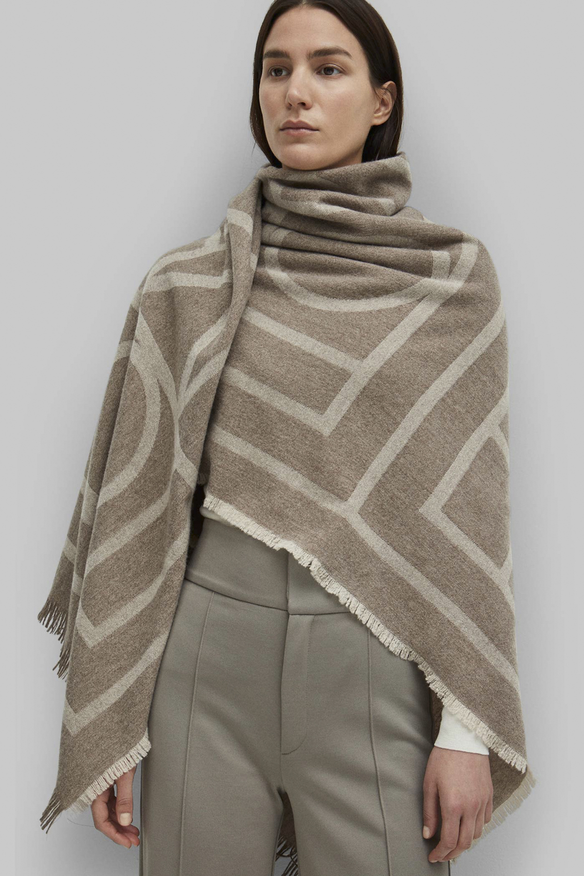 Totme Como Printed Jaquard Scarf