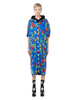 Vetements Anarchy Hooded Dress - Flower Print - Thumbnail 2