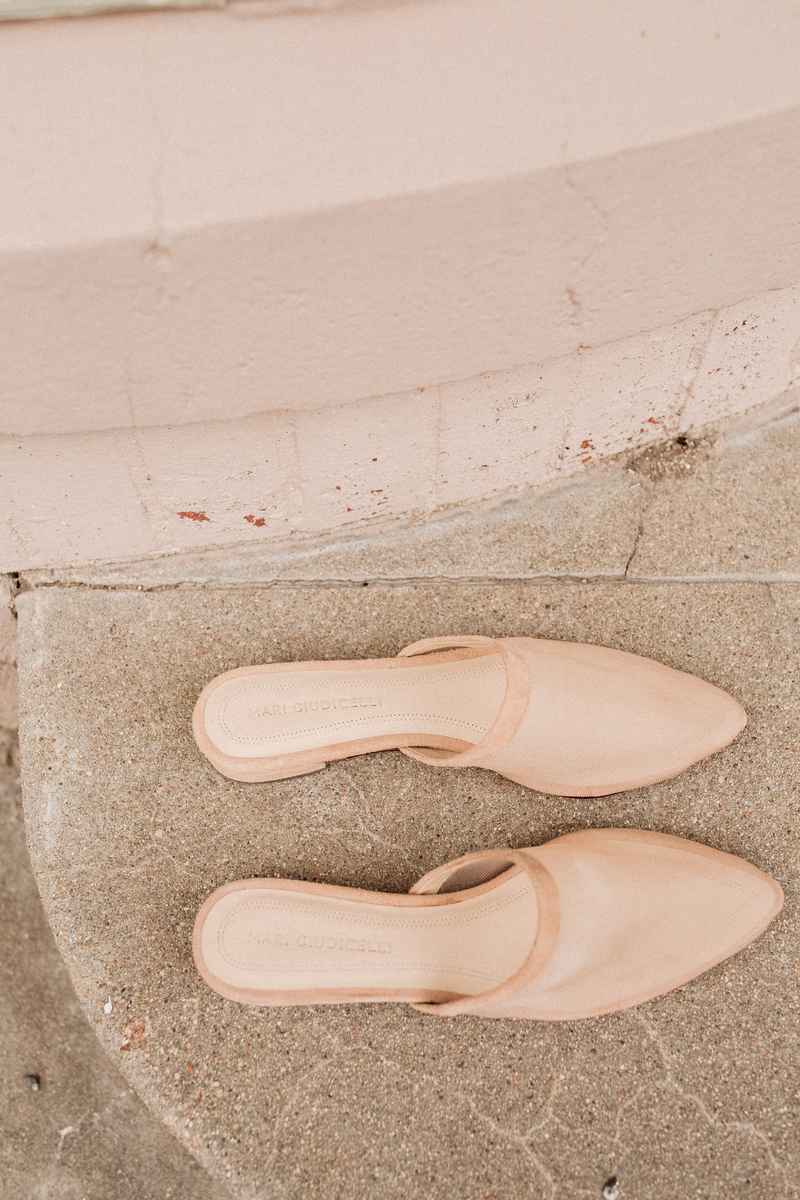 Mari Giudicelli Brisa Mule - Nude | Garmentory