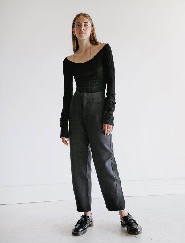 Totême Novara Trousers - Black | Garmentory