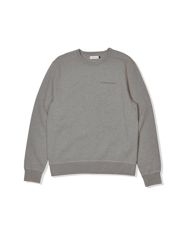 Pop Trading Company Parra Logo Crewneck - Heather Grey | Garmentory