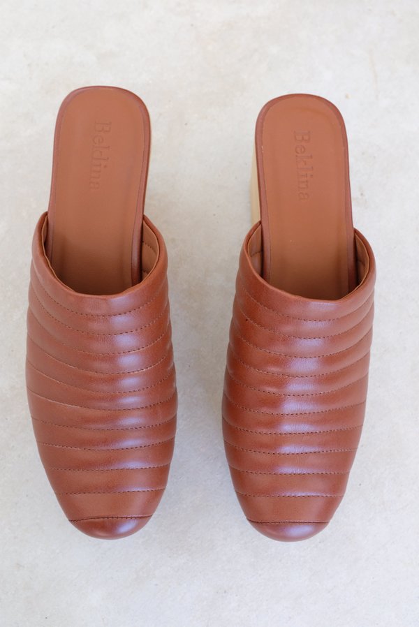 Beklina Ribbed Clog - Wet Clay Beklina Ribbed Clog - Wet Clay