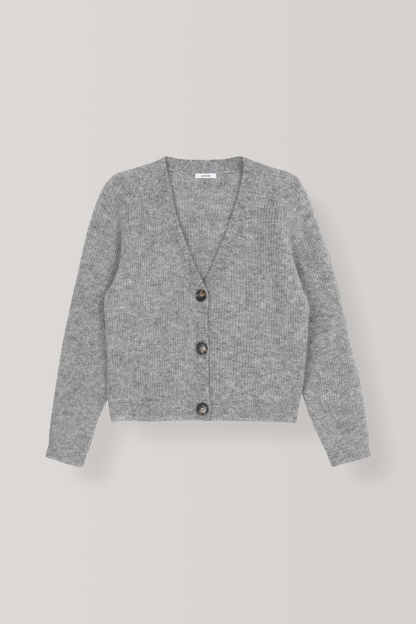 ニット+セーター GANNI soft wool knit Ganni Soft Wool Knit Cardigan | Garmentory