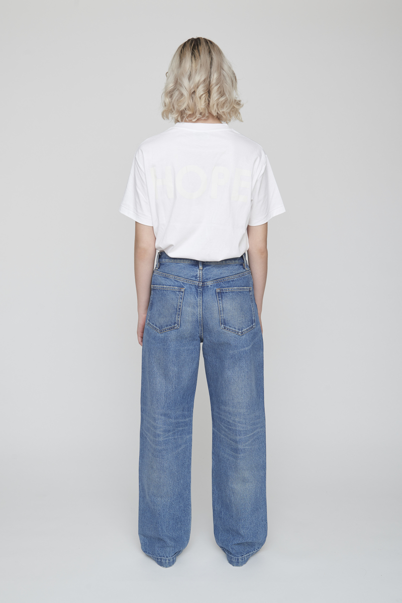 Tanaka DAD JEAN TROUSERS - MID WASHED | Garmentory