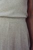 Lois Hazel Smooth Rib Skirt - Grey - Thumbnail 5