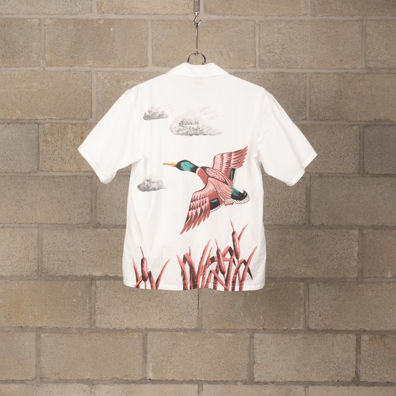 Human Made Duck Aloha Shirt - White | Garmentory