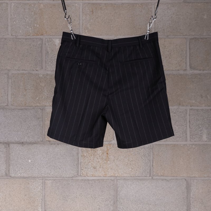 Wacko Maria Pleated Short Trousers - Black | Garmentory