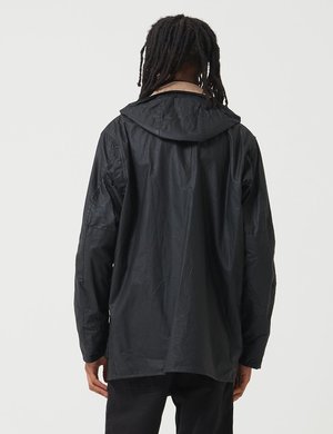 Barbour x Margaret Howell A7 Wax Jacket - Black | Garmentory