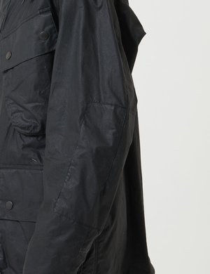 【週末セール】 Barbour MARGARET HOWELL A7 WAX Barbour x Margaret Howell A7 Wax Jacket - Black | Garmentory