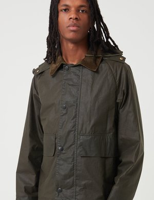 Barbour × Margaret Howell SPEY Very Goods | Barbour x Margaret Howell Spey Wax Jacket Olive