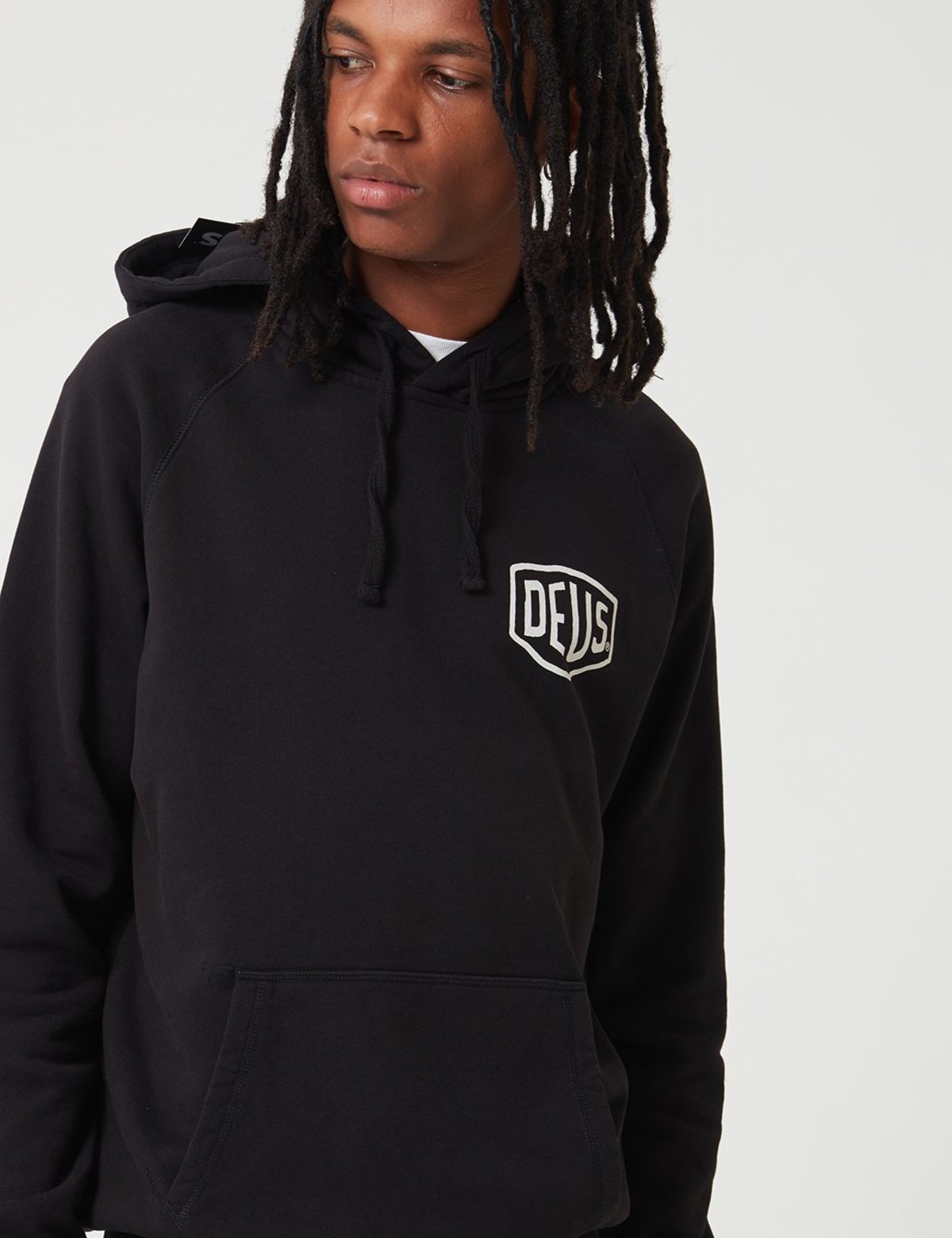 Deus Ex Machina Tokyo Address Hoodie SWEATER - Black - Image 3 of 8