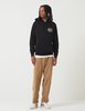 Deus Ex Machina Tokyo Address Hoodie SWEATER - Black - Thumbnail 1